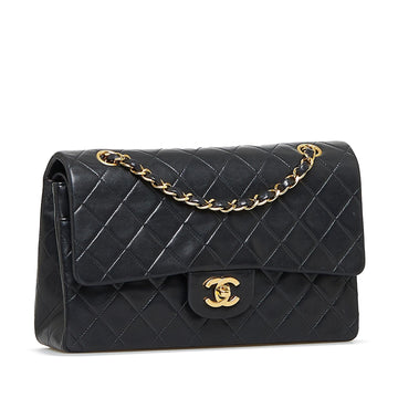 Chanel Medium Classic Lambskin Double Flap (MLB-Pl8ClU)