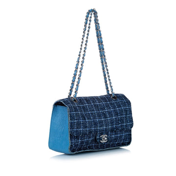 Chanel Medium Classic Tweed Flap Bag (MLB-fO9x0I)