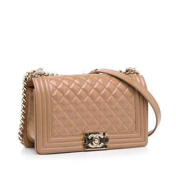 Chanel Medium Patent Boy Flap (MLB-JStm2j)