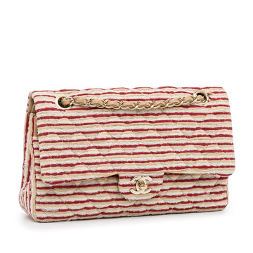 Chanel Medium Quilted Jersey Coco Sailor Double Flap Bag (MLB-oClTky)