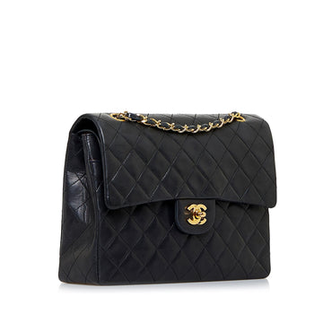 Chanel Medium Tall Classic Lambskin Double Flap (MLB-AwW71J)