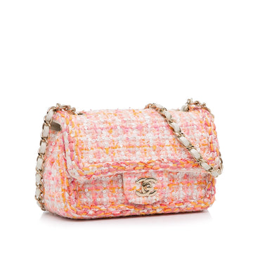 Chanel Mini Classic Embellished Tweed Flap Bag (MLB-xnY6RF)