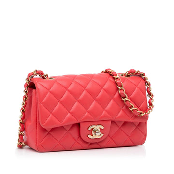 Chanel Mini Classic Lambskin Rectangular Single Flap (MLB-ShijLx)