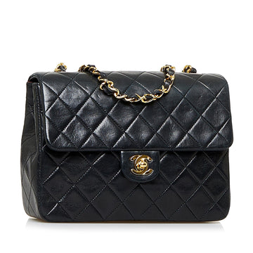 Chanel Mini Classic Square Lambskin Single Flap Bag (MLB-3rD17V)