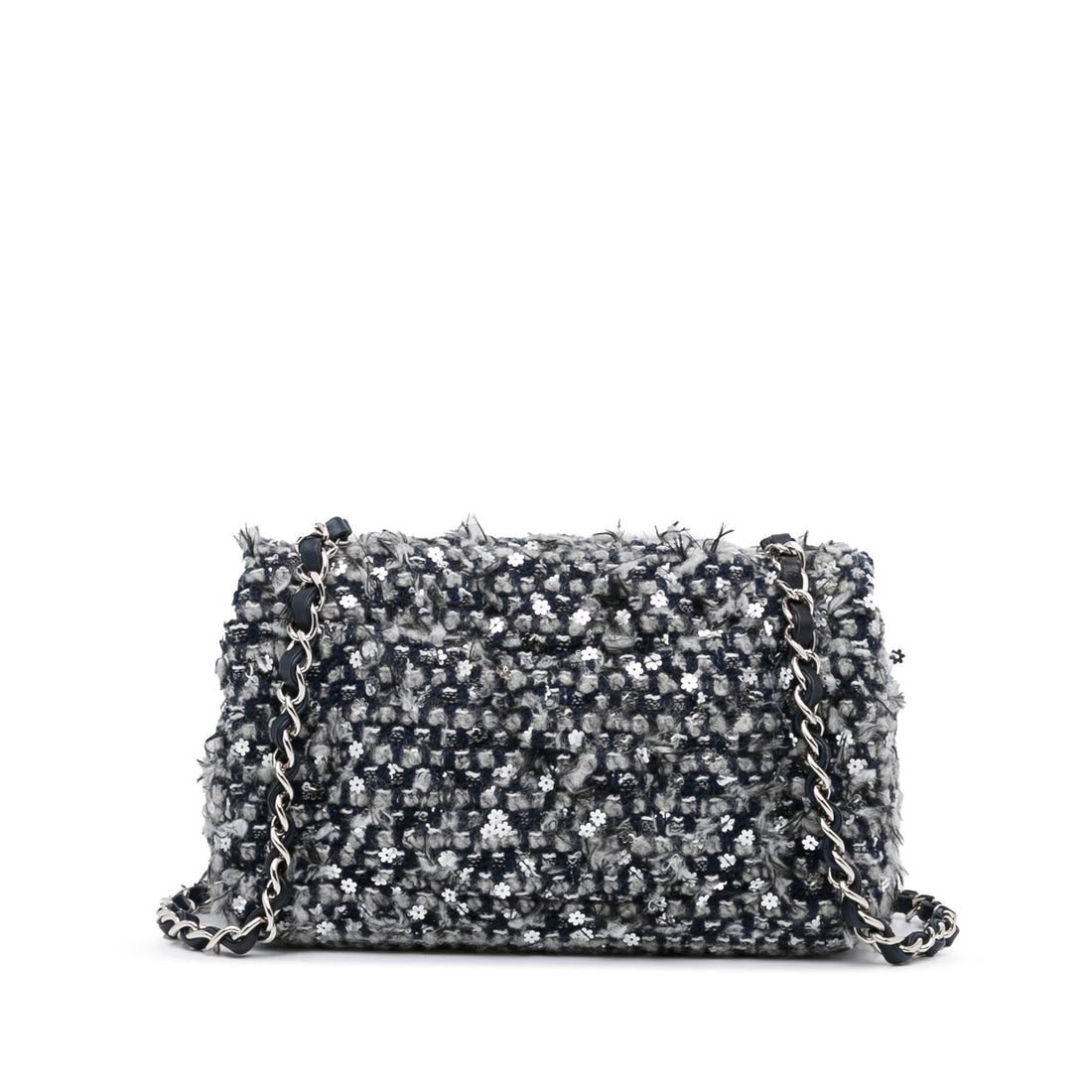 Chanel Mini Sequin Tweed Flap Crossbody (MLB-4UBu25)