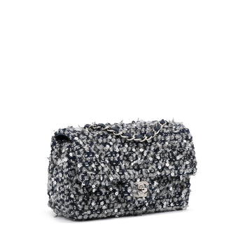Chanel Mini Sequin Tweed Flap Crossbody (MLB-4UBu25)