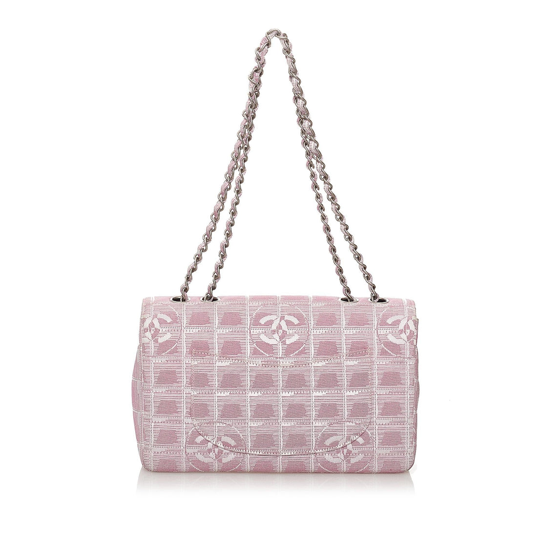 Chanel New Travel Line Classic Flap Nylon Shoulder Bag (MLB-32717)