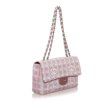 Chanel New Travel Line Classic Flap Nylon Shoulder Bag (MLB-32717)