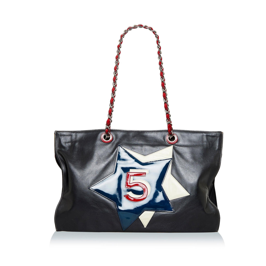 Chanel No. 5 Star Chain Tote Bag (MLB-3TNFRj)