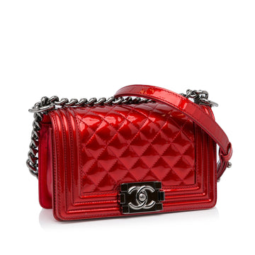 Chanel Patent Leather Boy Bag (MLB-TYu9KZ)