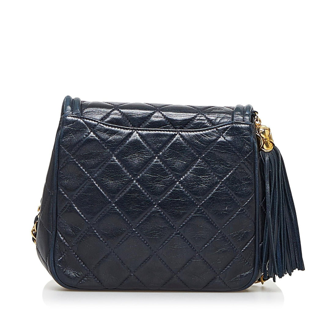 Chanel Quilted Lambskin CC Tassel Crossbody Bag (MLB-Cv9Idd)