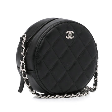 Chanel Quilted Round Clutch with Chain (MLB-20gS3O)