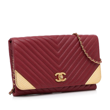 Chanel Rock Corner Chevron Flap Bag (MLB-xAzd8d)