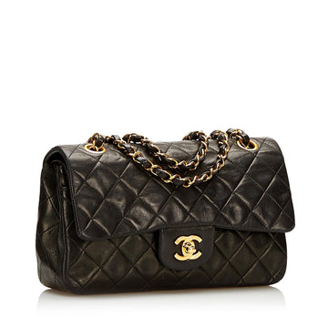 Chanel Small Classic Lambskin Double Flap (MLB-36032)