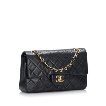 Chanel Small Classic Lambskin Leather Double Flap Bag (MLB-Z0Wpq5)