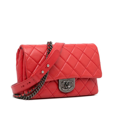Chanel Small Goatskin Double Carry Waist Chain Flap (MLB-PzAEmj)