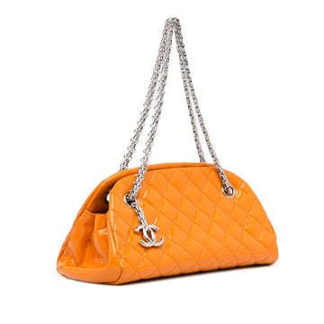 Chanel Small Patent Just Mademoiselle Shoulder Bag (MLB-yJUdZj)