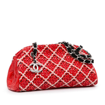 Chanel Small Stitch Just Mademoiselle Bowling Bag (MLB-uVLABc)