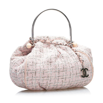 Chanel Tweed Boucle Knitting Handbag (MLB-pvDzjY)
