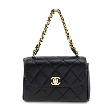 Chanel Black Lambskin Kelly Mini Bag