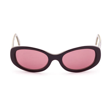 Chanel Burgundy Quilted Sunglasses