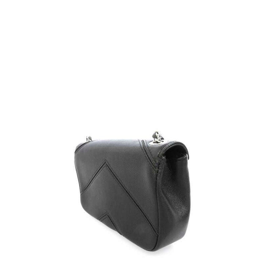 Chanel Macro Chevron Flap Black