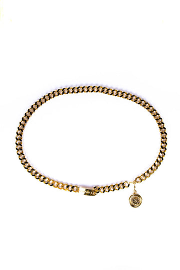 Chanel Gold Chain Link Vintage Belt