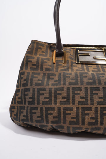 Fendi Womens Mia Zucca Large