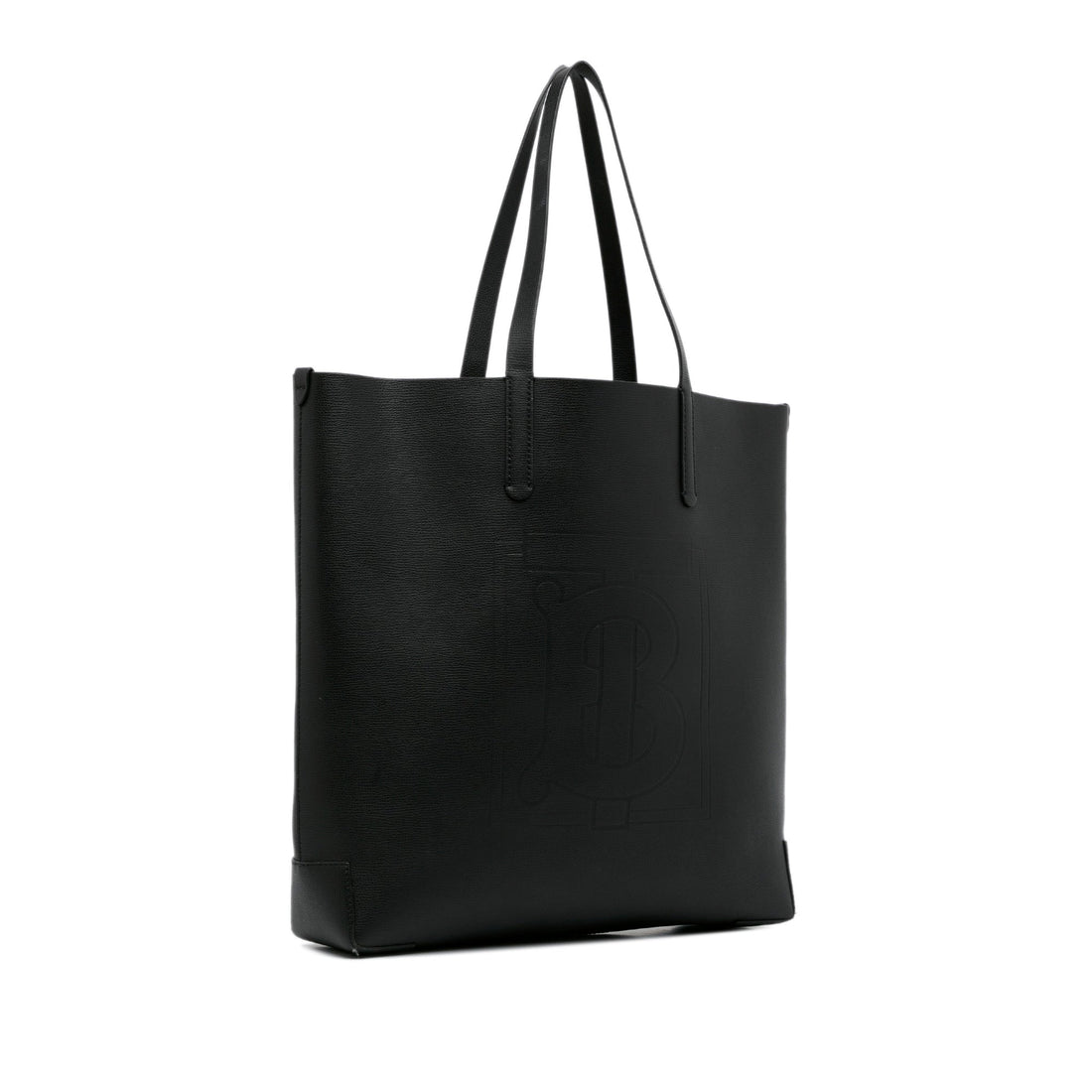 Burberry The TB Logo Bag Black Leather