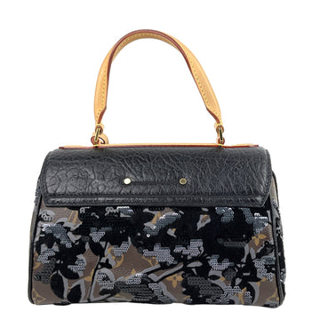 LOUIS VUITTON Carrousel Fleur de Jais Monogram Canvas Bag
