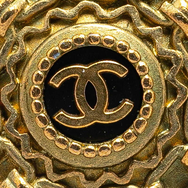 Chanel CC Clip On Earrings Metal Earrings in Good condition