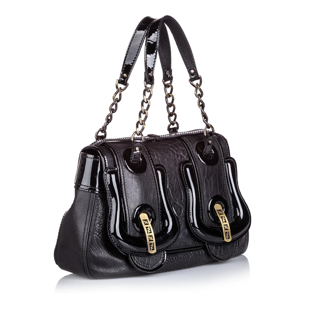 Fendi Black Others Leather B Bis Shoulder Bag ITALY