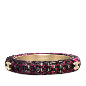Chanel Tweed Bangle Canvas Bangle in Excellent condition
