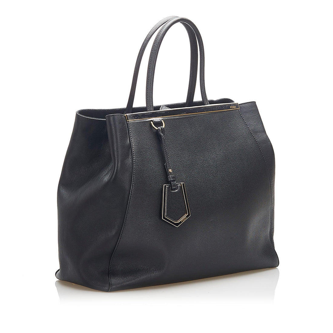 Fendi Saffiano Leather 2Jours Tote (MLB-16385)