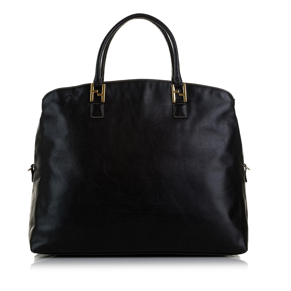 Fendi FF Leather Tote (MLB-37490)