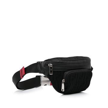 Fendi FF Neoprene Vitello Grace Perforated Pocket Belt Bag (MLB-LkWlOh)