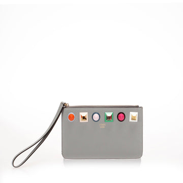 Fendi Leather Flat Clutch  (MLB-13499)