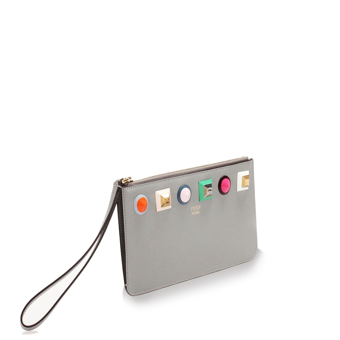 Fendi Leather Flat Clutch  (MLB-13499)