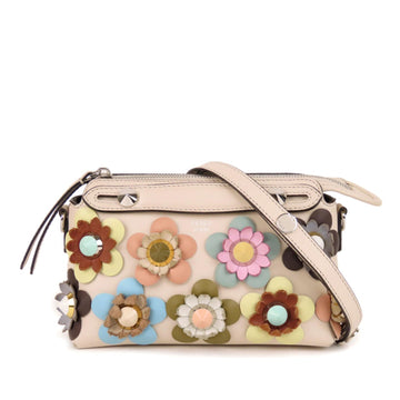 Fendi Leather Flowerland By The Way Crossbody Bag (MLB-13833)