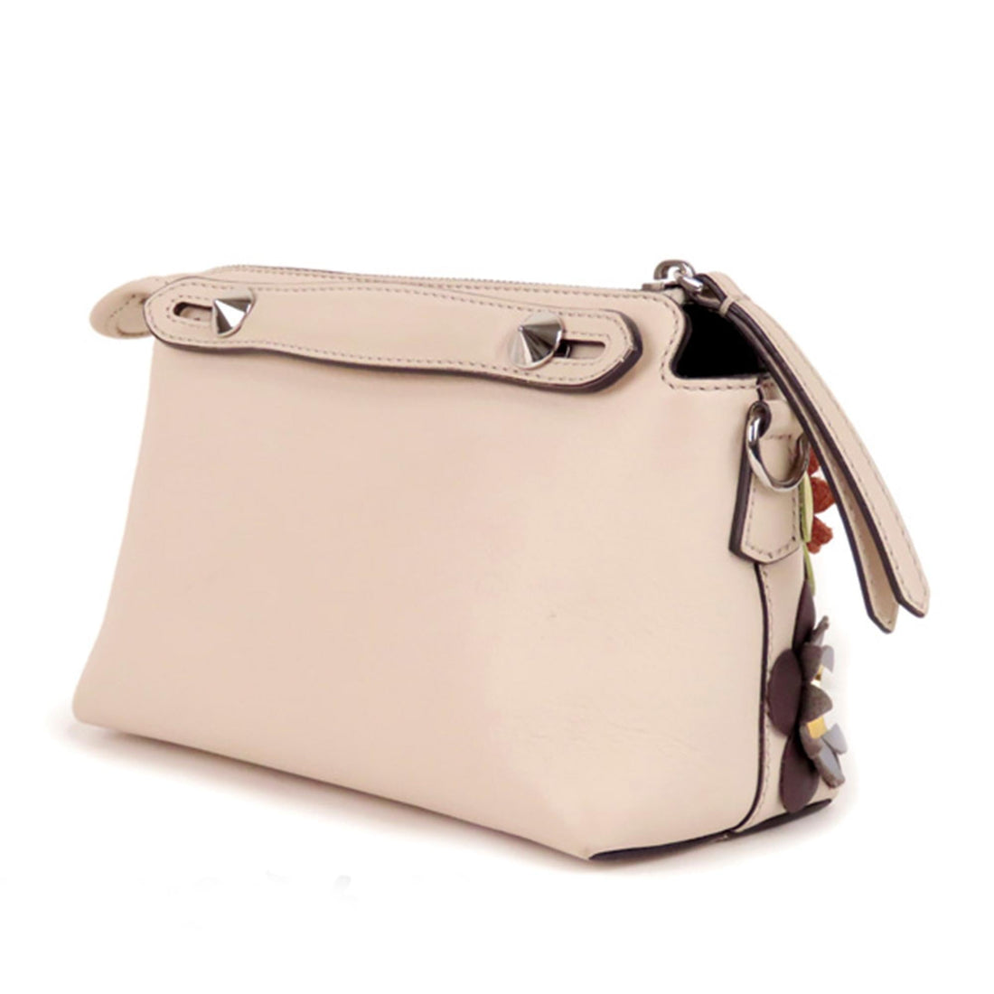Fendi Leather Flowerland By The Way Crossbody Bag (MLB-13833)
