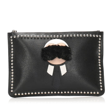 Fendi Karlito Leather Clutch Bag (MLB-11180)