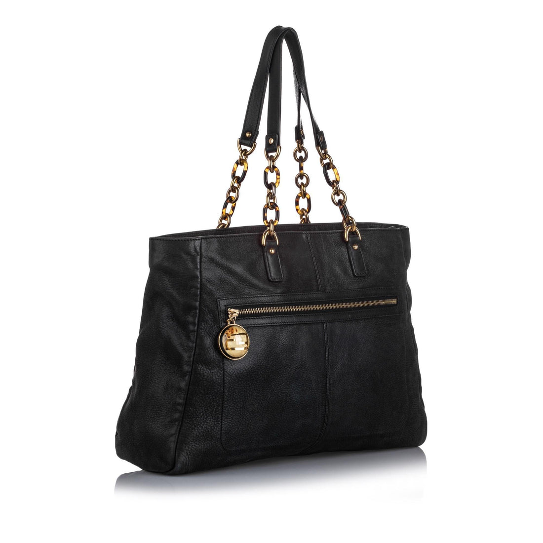 Fendi Leather Lame Tote (MLB-12205)