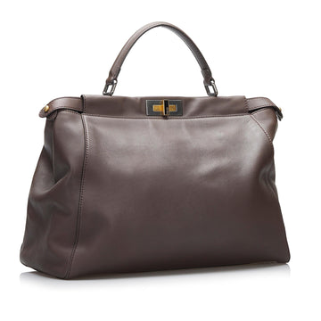 Fendi Large Peekaboo Satchel (MLB-ImdwIe)