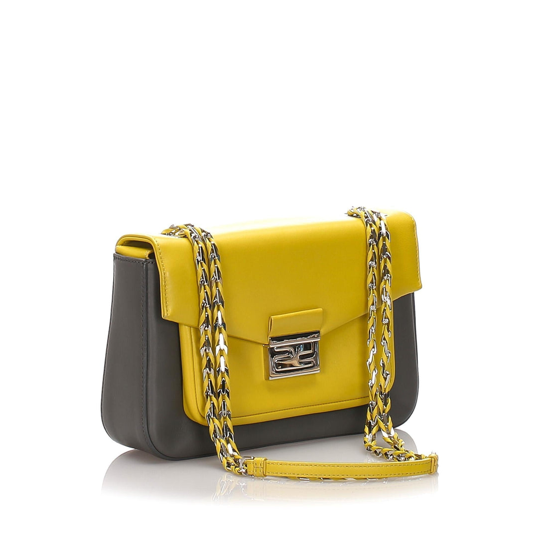 Fendi Leather Be Baguette Shoulder Bag (MLB-15901)