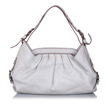 Fendi Leather Borsa Doctor Shoulder Bag (MLB-12173)