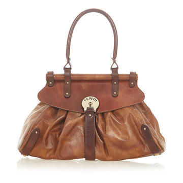 Fendi Leather Handbag (MLB-19090)