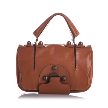 Fendi Leather Satchel (MLB-11222)