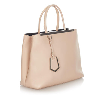 Fendi Medium 2Jours Leather Tote Bag (MLB-6QhRXM)