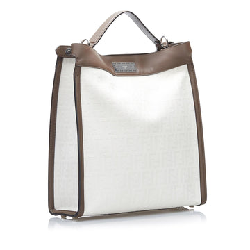 Fendi Medium Zucca Peekaboo X-Lite Satchel (MLB-YFsO03)