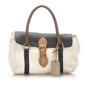 Fendi Mini Selleria Linda Leather Handbag (MLB-13645)